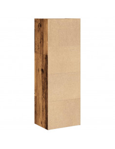 Libreria Legno Antico 40x30x114 cm in Legno Multistrato