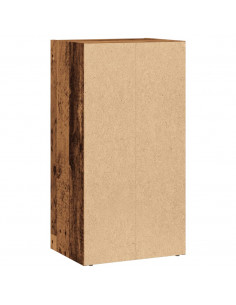 Libreria Legno Antico 40x30x77 cm in Legno Multistrato