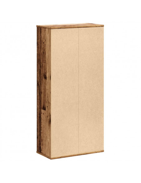 Libreria Legno Antico 50x25x105 cm in Legno Multistrato