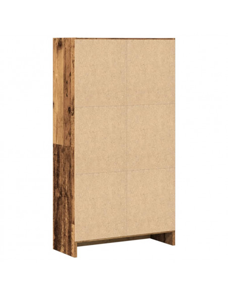 Libreria Legno Antico 60x24x109 cm in Truciolato