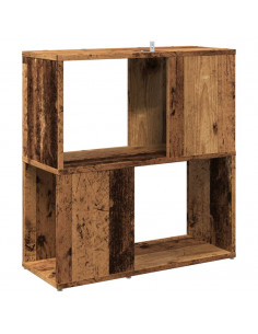 Libreria Legno Antico 60x24x63 cm in Legno Multistrato