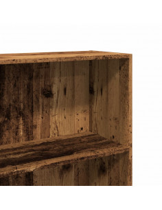 Libreria Legno Antico 60x30x189 cm in Legno Multistrato