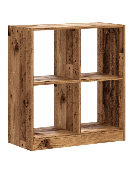 Libreria Legno Antico 68,5x32x75 cm in Legno Multistrato