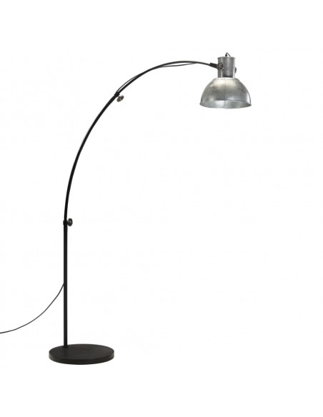 Lampada da Terra 25 W Argento Vintage 150 cm E27