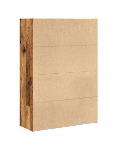 Libreria Legno Antico 80x30x114 cm in Legno Multistrato