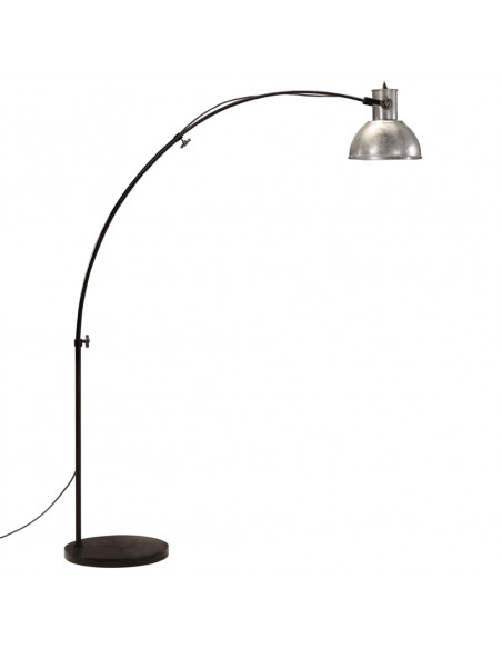 Lampada da Terra 25 W Argento Vintage 150 cm E27
