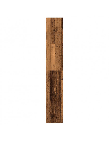 Libreria Legno Antico 80x30x189 cm in Legno Multistrato