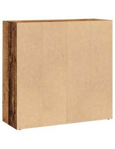 Libreria Legno Antico 80x30x77 cm in Legno Multistrato