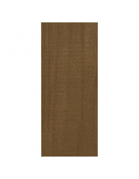 Libreria Marrone Miele 40x30x71,5 cm in Legno Massello di Pino