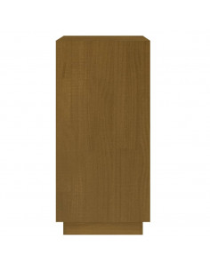 Libreria Marrone Miele 40x35x71 cm in Legno Massello di Pino