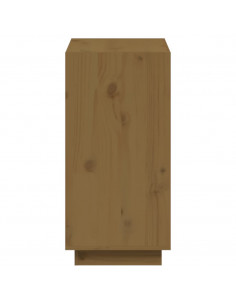 Libreria Marrone Miele 60x35x71 cm in Legno Massello di Pino