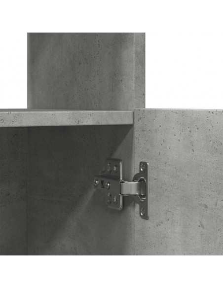 Credenza Grigio Cemento 63x33x140 in Truciolato