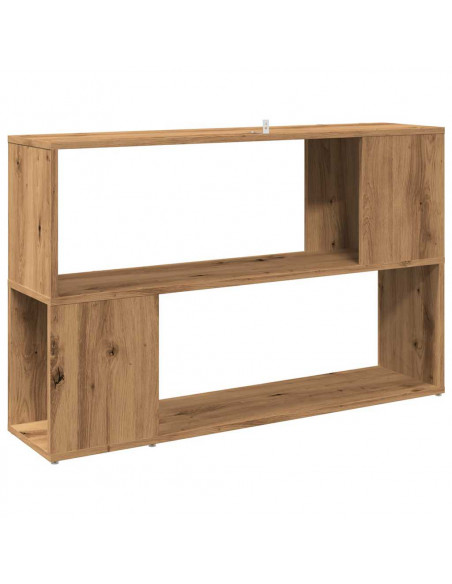 Libreria Rovere Artigianale 100x24x63 cm in Truciolato