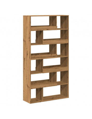 Libreria Rovere Artigianale 100x33x187,5 cm in Truciolato