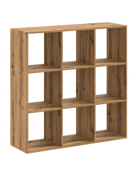 Libreria Rovere Artigianale 102x32x102 cm in Legno Multistrato