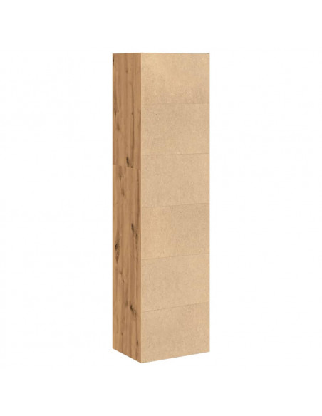Libreria Rovere Artigianale 40x30x152 cm in Legno Multistrato