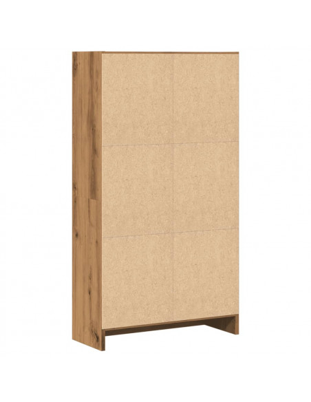 Libreria Rovere Artigianale 60x24x109 cm in Truciolato