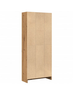Libreria Rovere Artigianale 60x24x143 cm in Legno Multistrato