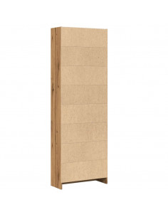 Libreria Rovere Artigianale 60x24x176 cm in Legno Multistrato