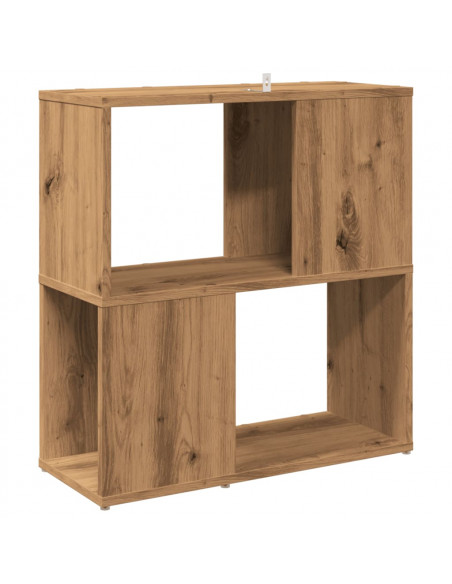 Libreria Rovere Artigianale 60x24x63 cm Legno Multistrato