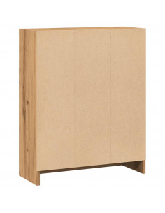 Libreria Rovere Artigianale 60x24x76 cm in Truciolato
