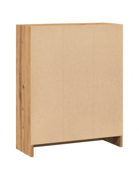 Libreria Rovere Artigianale 60x24x76 cm in Truciolato