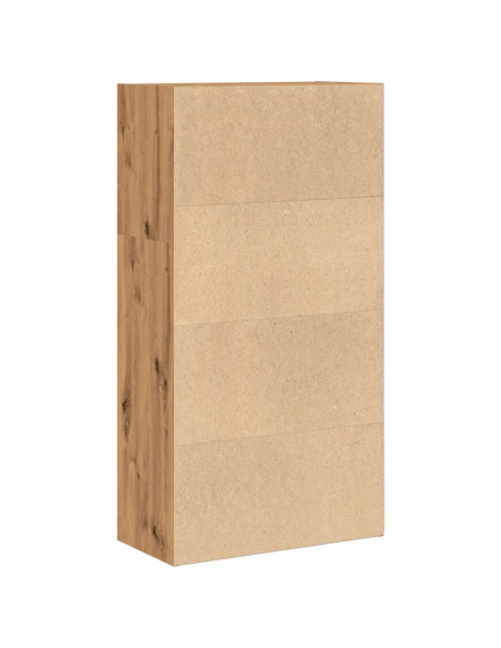 Libreria Rovere Artigianale 60x30x114 cm in Legno Multistrato