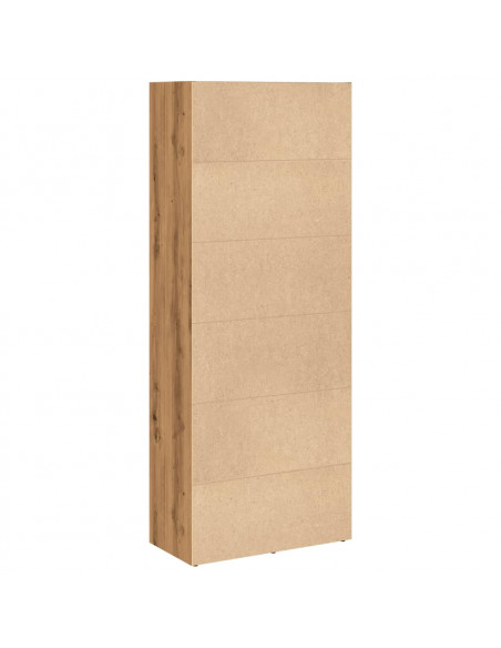 Libreria Rovere Artigianale 60x30x152 cm in Legno Multistrato