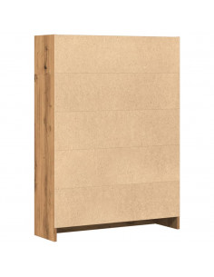 Libreria Rovere Artigianale 80x24x109 cm in Legno Multistrato