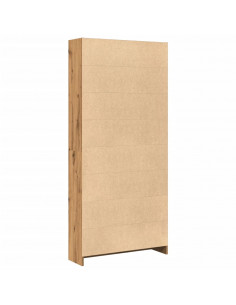Libreria Rovere Artigianale 80x24x176 cm in Legno Multistrato