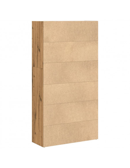Libreria Rovere Artigianale 80x30x152 cm in Legno Multistrato