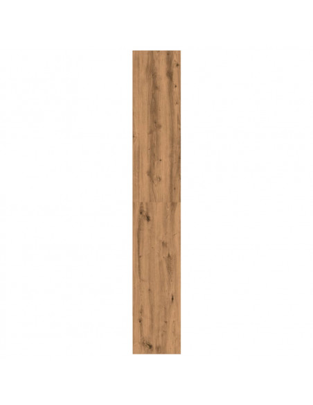 Libreria Rovere Artigianale 80x30x189 cm in Legno Multistrato