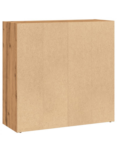 Libreria Rovere Artigianale 80x30x77 cm in Legno Multistrato