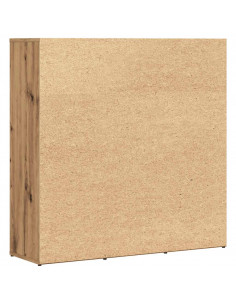 Libreria Rovere Artigianale 90x28x90 cm in Legno Multistrato