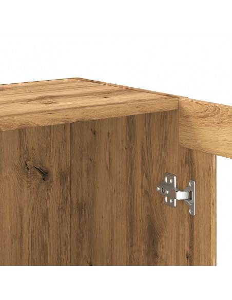 Libreria Rovere Artigianale 82,5x30,5x80 cm Legno Multistrato