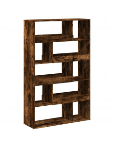 Libreria Rovere Fumo 100x33x156,5 cm in Truciolato