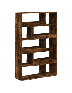 Libreria Rovere Fumo 100x33x156,5 cm in Truciolato