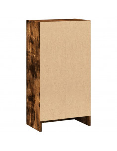 Libreria Rovere Fumo 40x24x76 cm in Truciolato