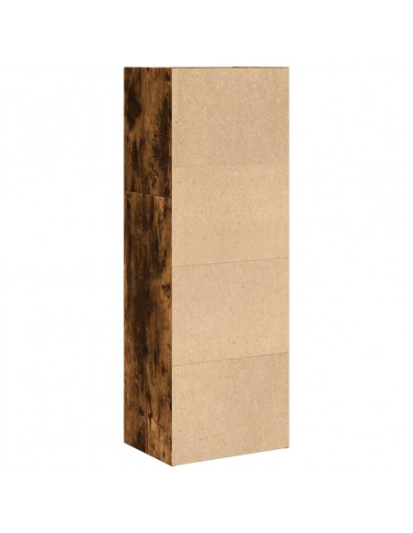 Libreria Rovere Fumo 40x30x114 cm in Legno Multistrato
