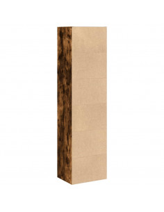 Libreria Rovere Fumo 40x30x152 cm in Legno Multistrato