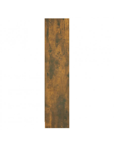 Libreria Rovere Fumo 60x24x109 cm in Legno Multistrato