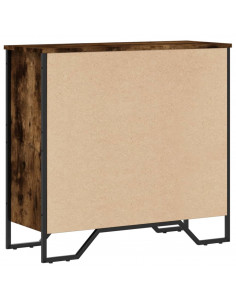 Libreria Rovere Fumo 80x31x74,5 cm in Truciolato