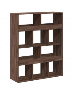 Libreria Rovere Marrone 100x33x125,5 cm in Legno Multistrato