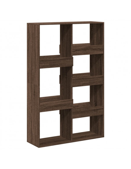 Libreria Rovere Marrone 100x33x155,5 cm in Legno Multistrato