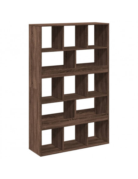 Libreria Rovere Marrone 100x33x156,5 cm in Truciolato