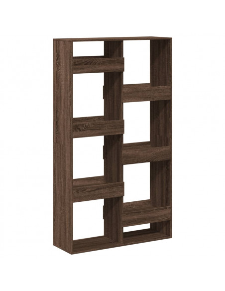 Libreria Rovere Marrone 100x33x175 cm in Legno Multistrato