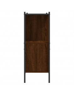 Libreria Rovere Marrone 102x28x77,5 cm in Legno Multistrato
