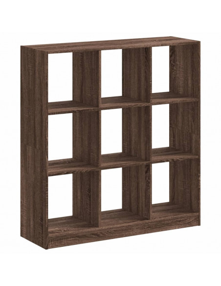 Libreria Rovere Marrone 102x32x108 cm in Legno Multistrato
