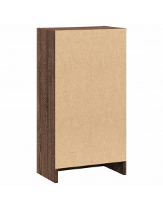 Libreria Rovere Marrone 40x24x76 cm in Legno Multistrato