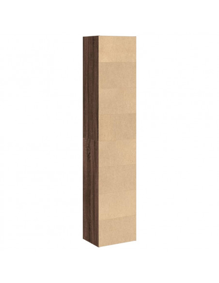 Libreria Rovere Marrone 40x30x189 cm in Legno Multistrato